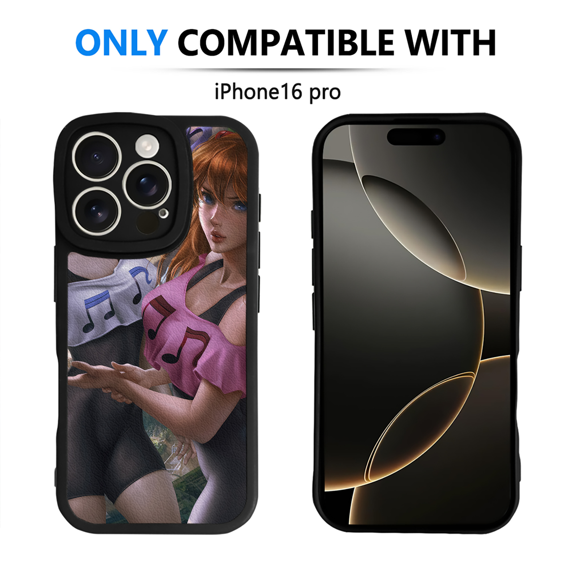 （画像用） EVA 新世紀エヴァンゲリオン 【iPhone 16シリーズ対応】シリコンスマホケース（レザー調） 材質：シリコン